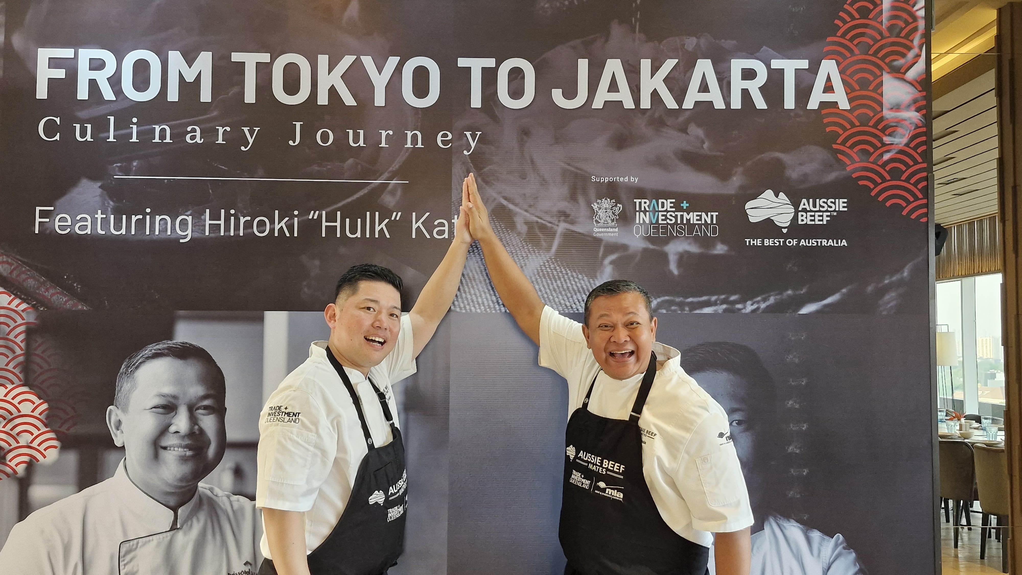 Berikut ini tiga kuliner Asia yang menggunakan daging sapi Australia, dibuat dari hasil kreasi menu chef Jepang dan Indonesia.