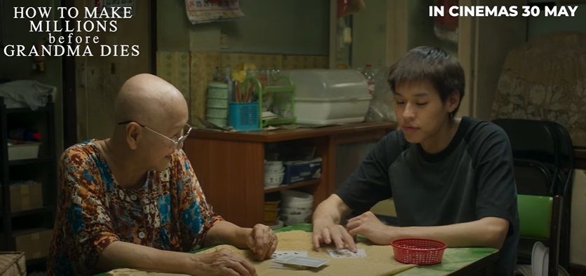 Jadwal tayang lengkap dengan sinopsis film How to Make Millions Before Grandma Dies. Film Thailand bergenre drama keluarga.
