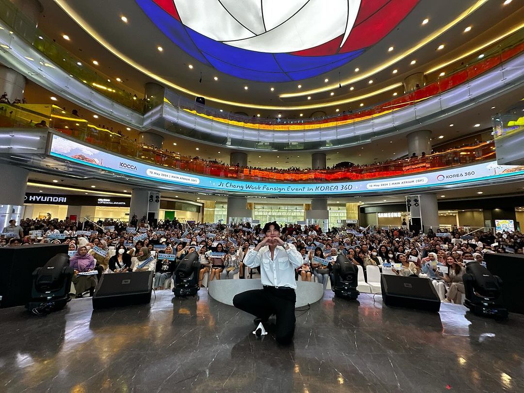 Empat fakta menarik fansign Ji Chang Wook di Jakarta 2024. Ada bocoran proyek terbaru Ji Chang Wook.