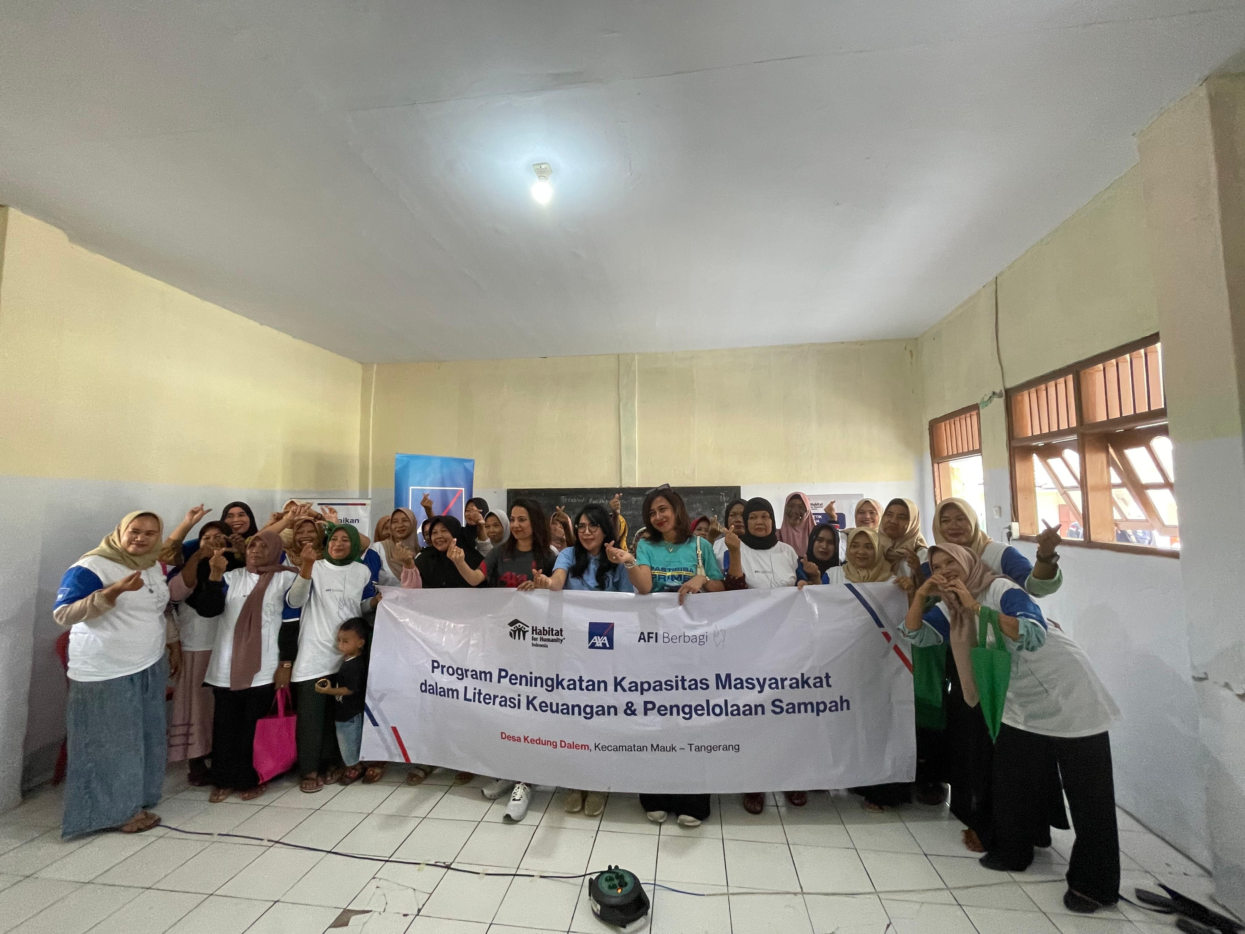 Ibu rumah tangga lebih berdaya, program ini berikan literasi keuangan dan cara pengelolaan sampah yang menghasilkan cuan.