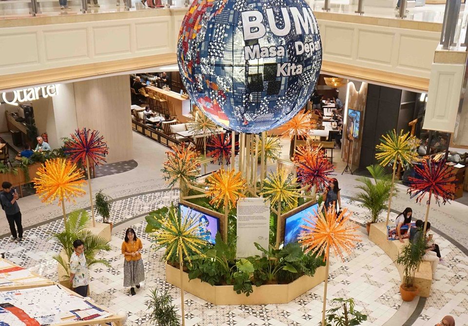 Pemeran Bumi, Masa Depan Kita hadir di Grand Indonesia. Hadirkan berbagai kegiatan interaktif yang kental budaya Betawi.