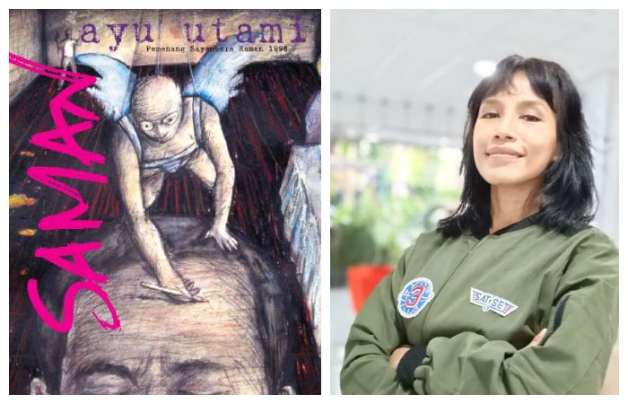 Kawan Puan, yuk intip sinopsis novel Saman karya Ayu Utami yang diterjemahkan ke bahasa Inggris dan Belanda ini!