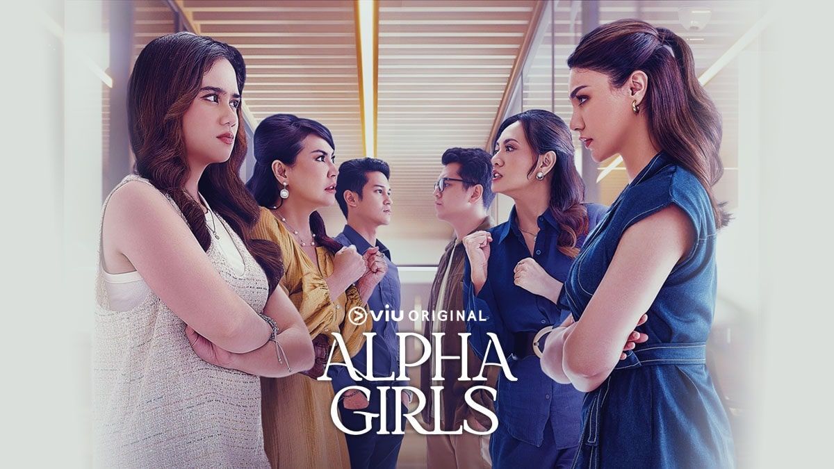 Sinopsis series Alpha Girls, kisah dua karakter perempuan ambisius yang bersaing untuk menjadi pewaris perusahaan.