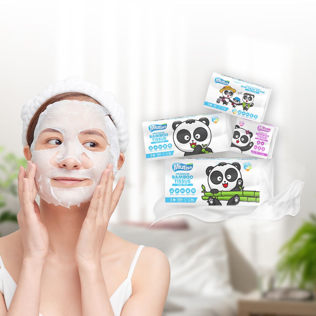 Ini cara buat masker wajah bahan alami pakai tisu bambu ramah lingkungan untuk mengatasi berbagai masalah kulit.