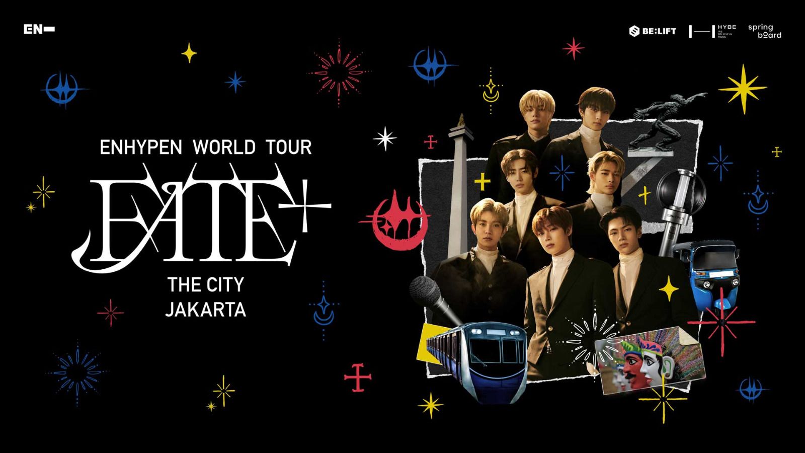 Berikut 'ENHYPEN “FATE PLUS” THE CITY JAKARTA’  yang menghadirkan berbagai kegiatan seru dan merchandise untuk ENGENE!