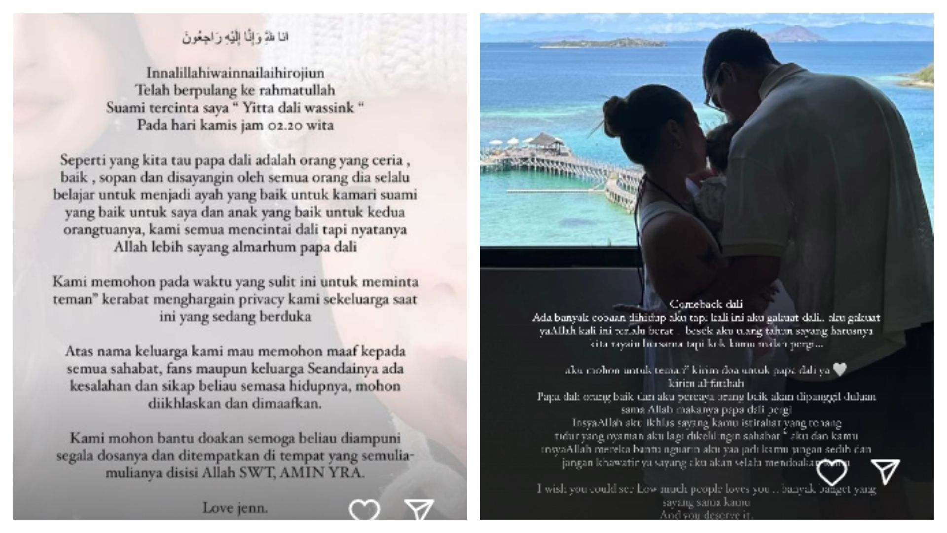 Dialami Jennifer Coppen usai kehilangan Dali sang suami, begini tahap yang perlu dilalui untuk bisa melanjutkan hidup.
