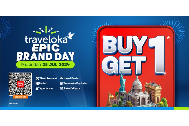 Traveloka, menggelar promo wisata online dengan harga terjangkau bertema “EPIC Sale”. Begini rinciannya
