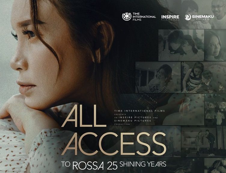 Penyanyi perempuan Rossa merilis film dokumenter berjudul All Access to Rossa 25 Shining Years, simak tiga faktanya!