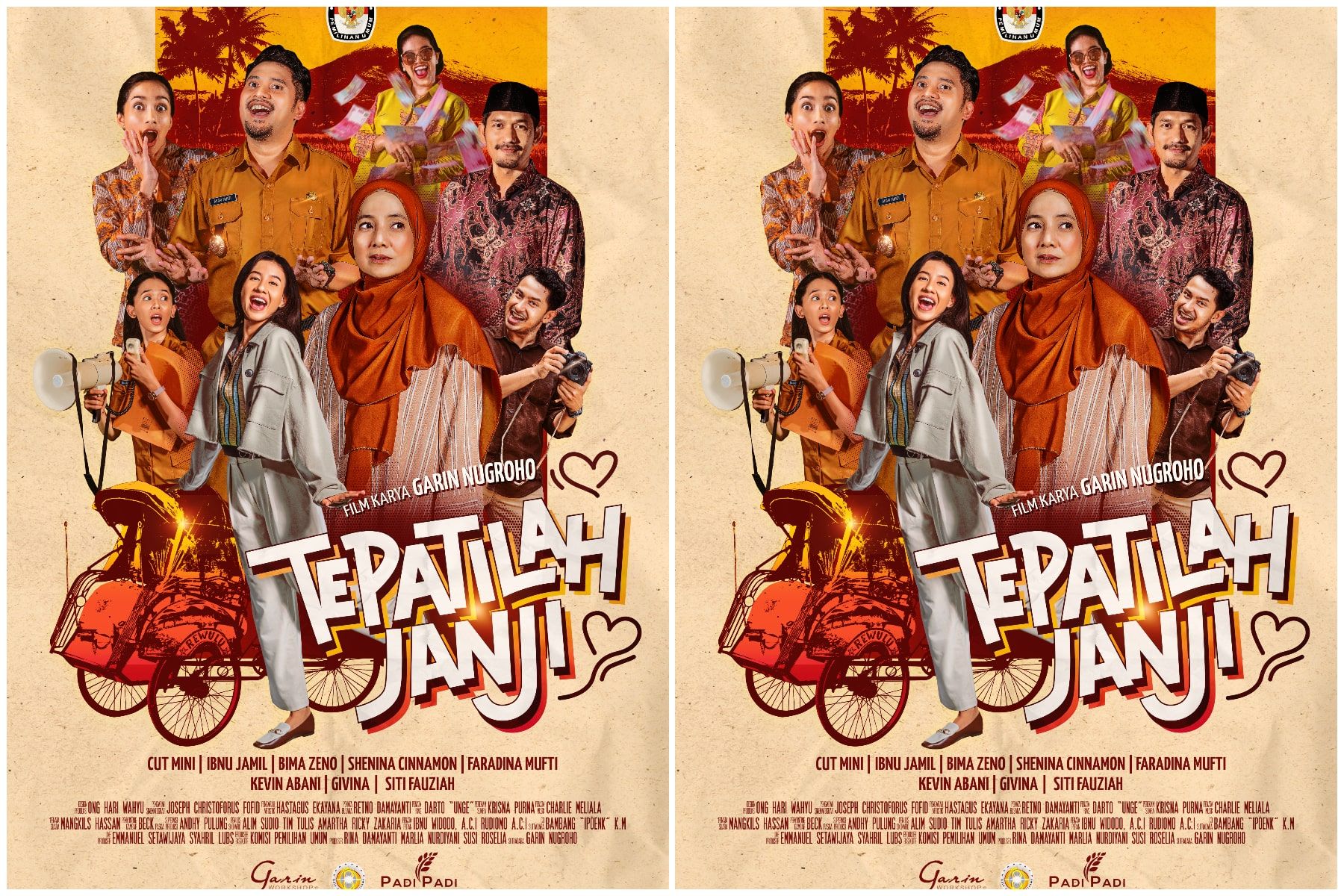 Kata KPU tentang film bertema politik Tepatilah Janji yang dirilis terbatas menjelang Pilkada 2024. Seperti apa?