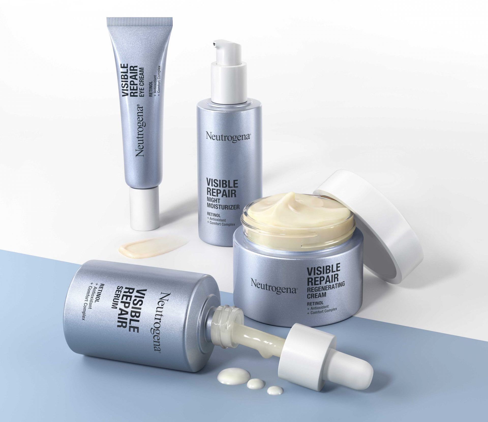 Neutrogena resmi meluncurkan rangkaian produk Visible Repair dengan Pure Retinol yang terbukti efektif mengurangi kerutan dan garis halus dalam 7 hari