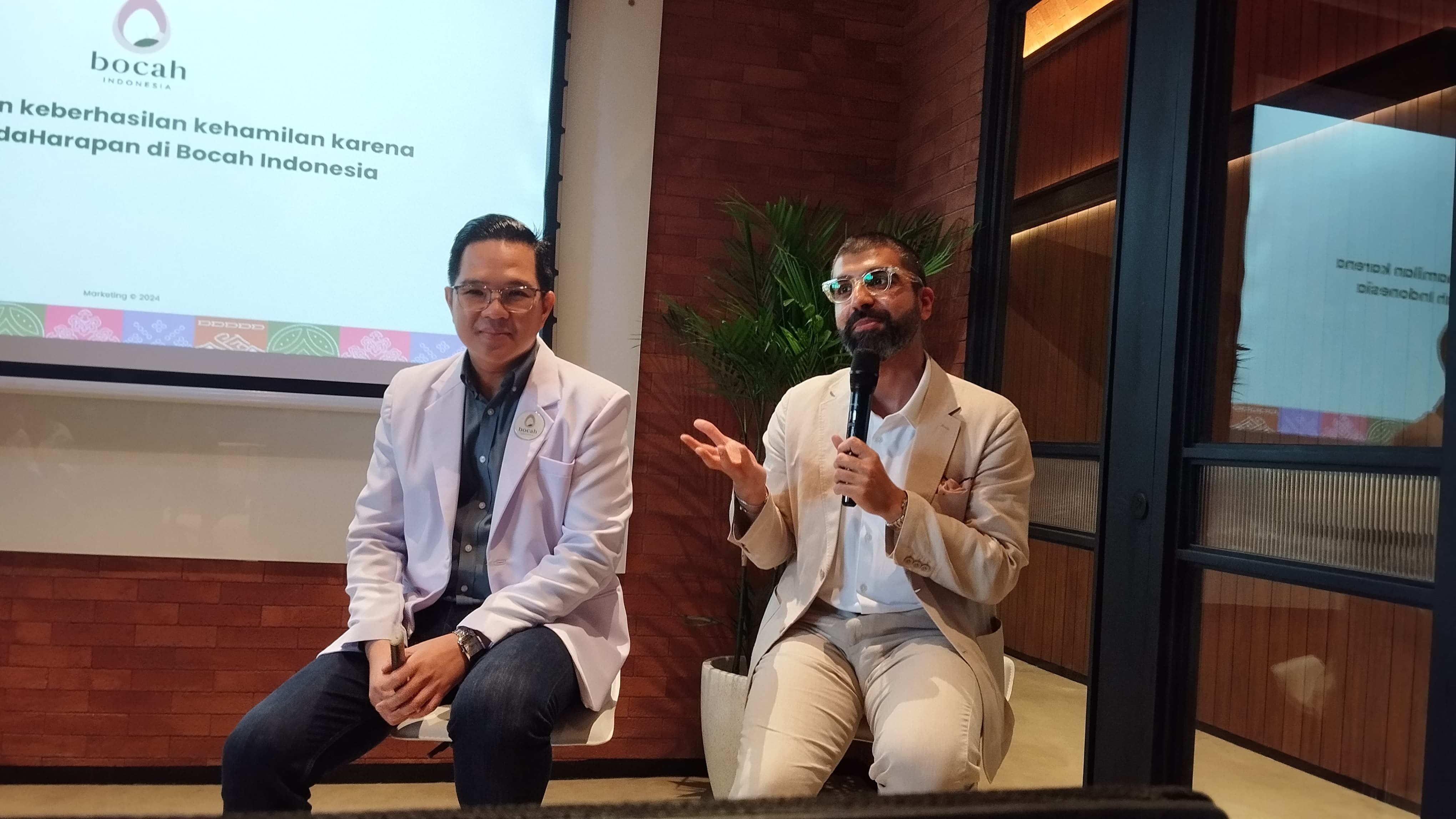 Bocah Indonesia menggelar media gathering di Jakarta untuk meningkatkan kesadaran mengenai infertilitas pasangan.