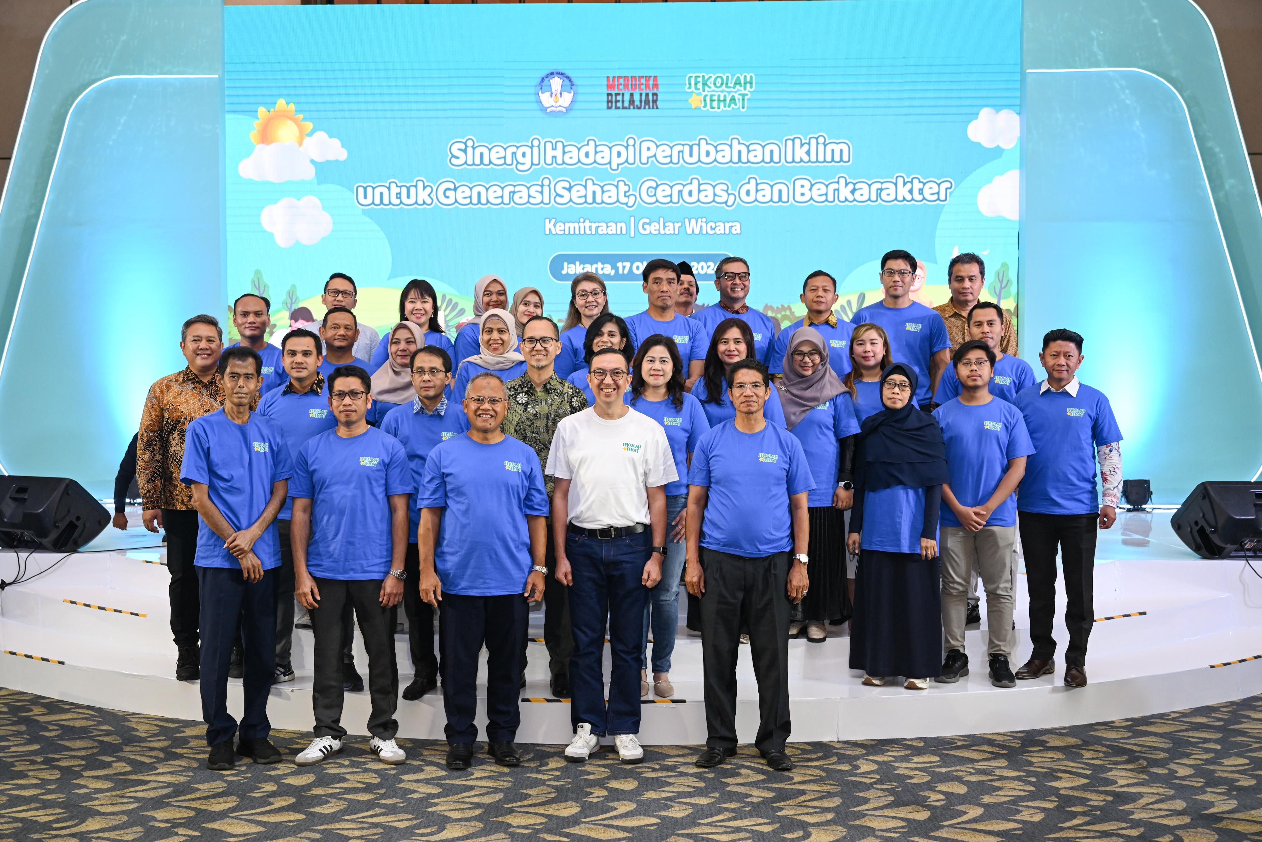 Kemendikbudristek sambut mitra Gerakan Sekolah Sehat untuk generasi masa depan yang sehat, cerdas, dan berkarakter.