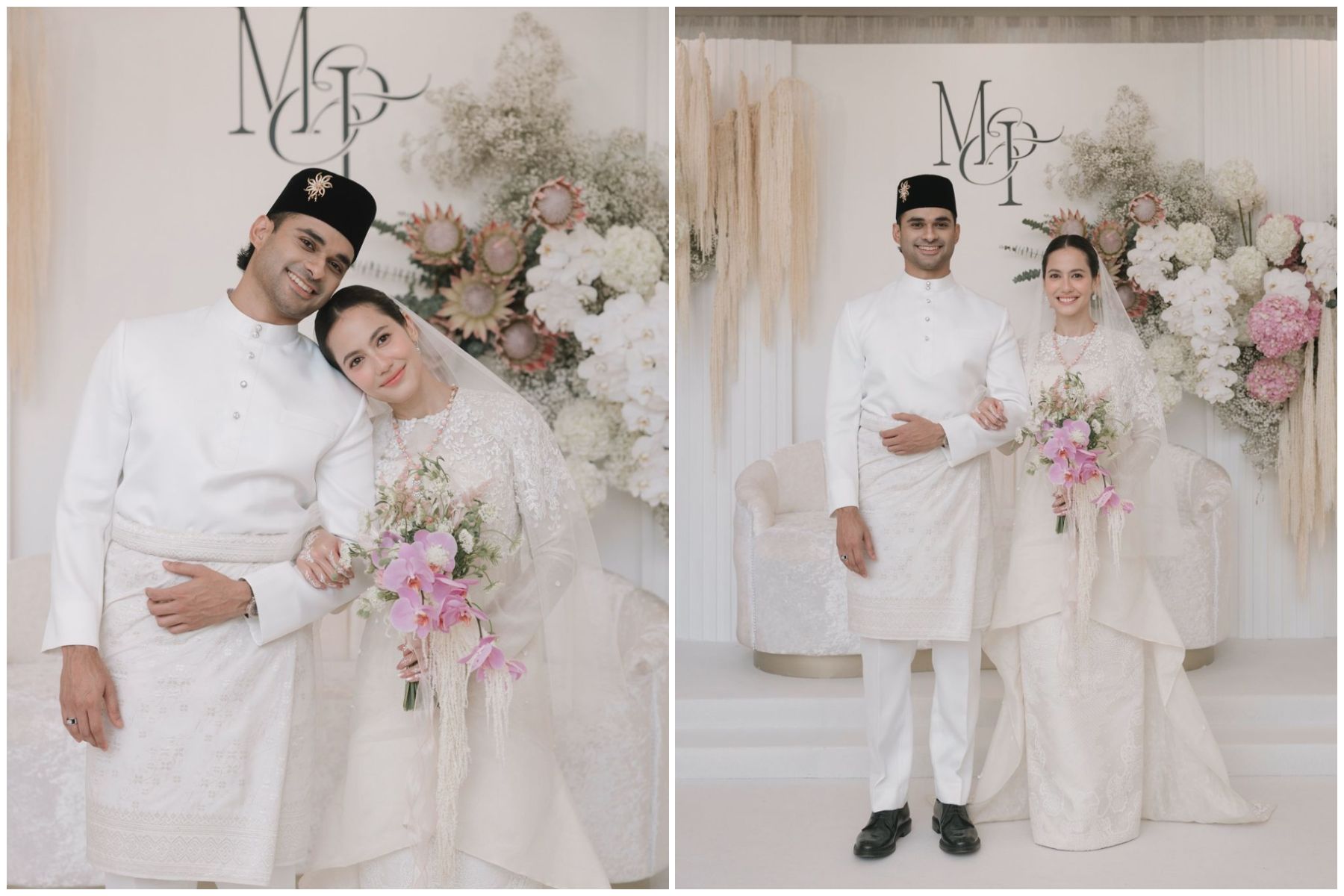 Pevita Pearce menikah mengenakan baju kurung khas Melayu. Pahami filosofi baju kurung untuk perempuan menikah!