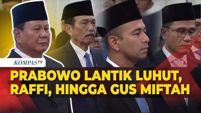 Ada nama Raffi Ahmad sebagai salah satu Utusan Khusus Presiden, berikut daftar lengkap pejabat kepala badan dan jabatan setara menteri lainnya.