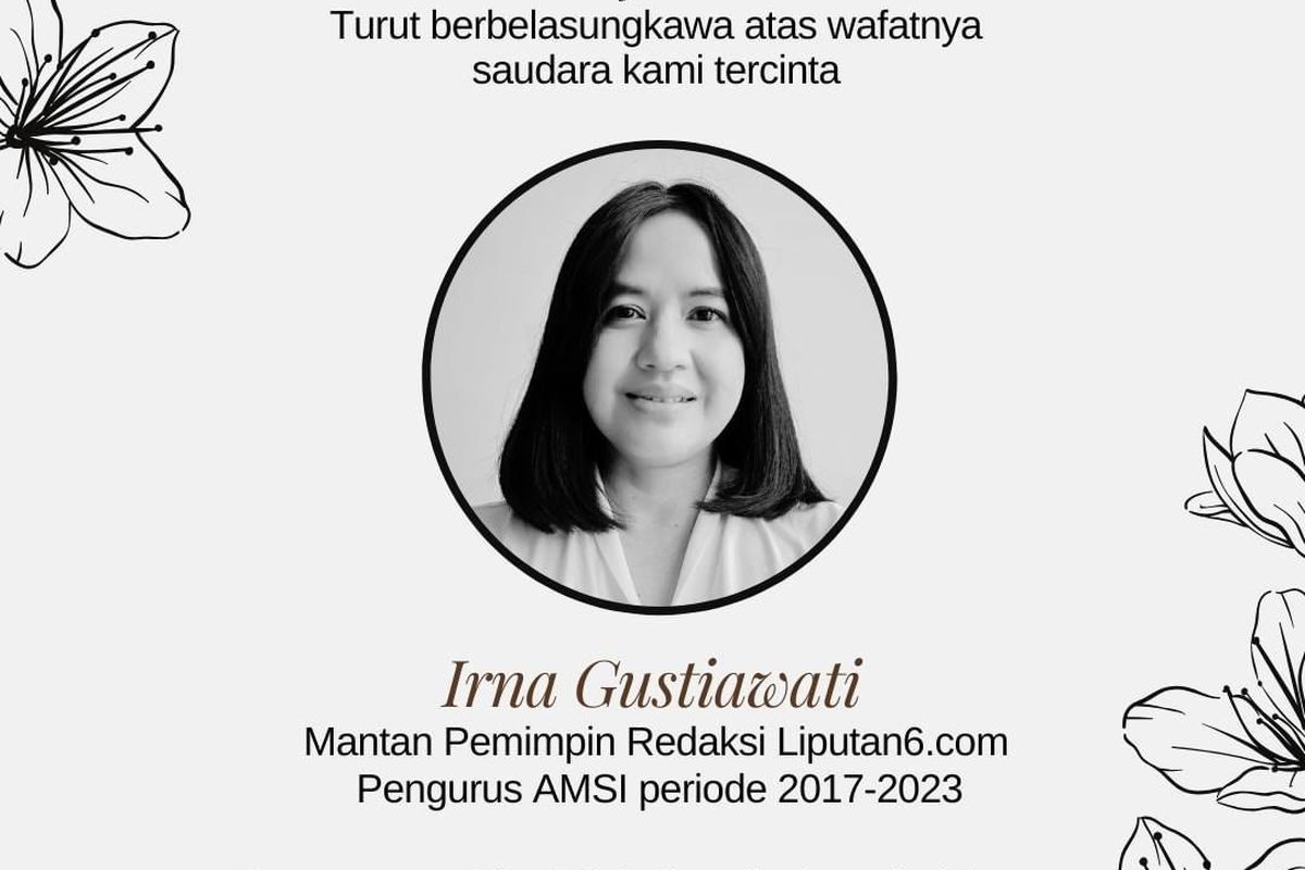 Mengenal sosok Irna Gustiawati di dunia jurnalistik. Dikenal sebagai Pemimpin Redaksi dan Pengurus AMSI.