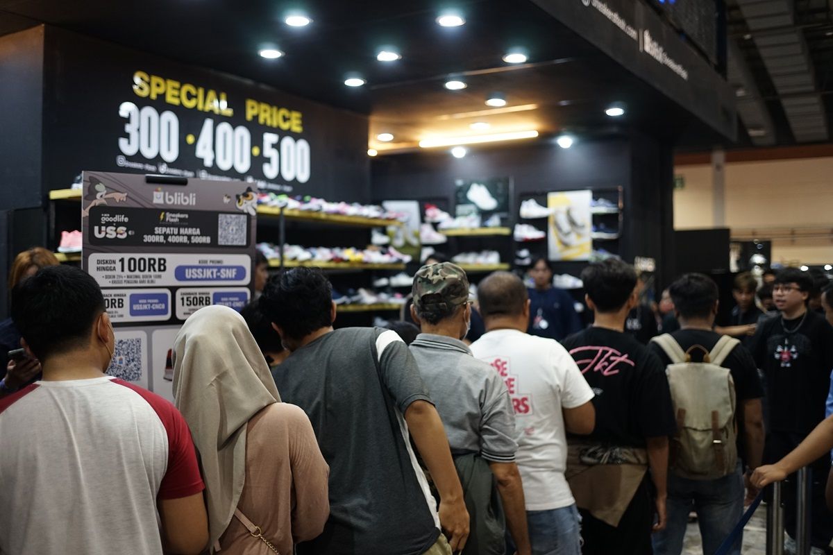 Dari sneaker sampai baju, berikut ini rekomendasi brand fashion yang dipamerkan di USS 2024. Apa saja?
