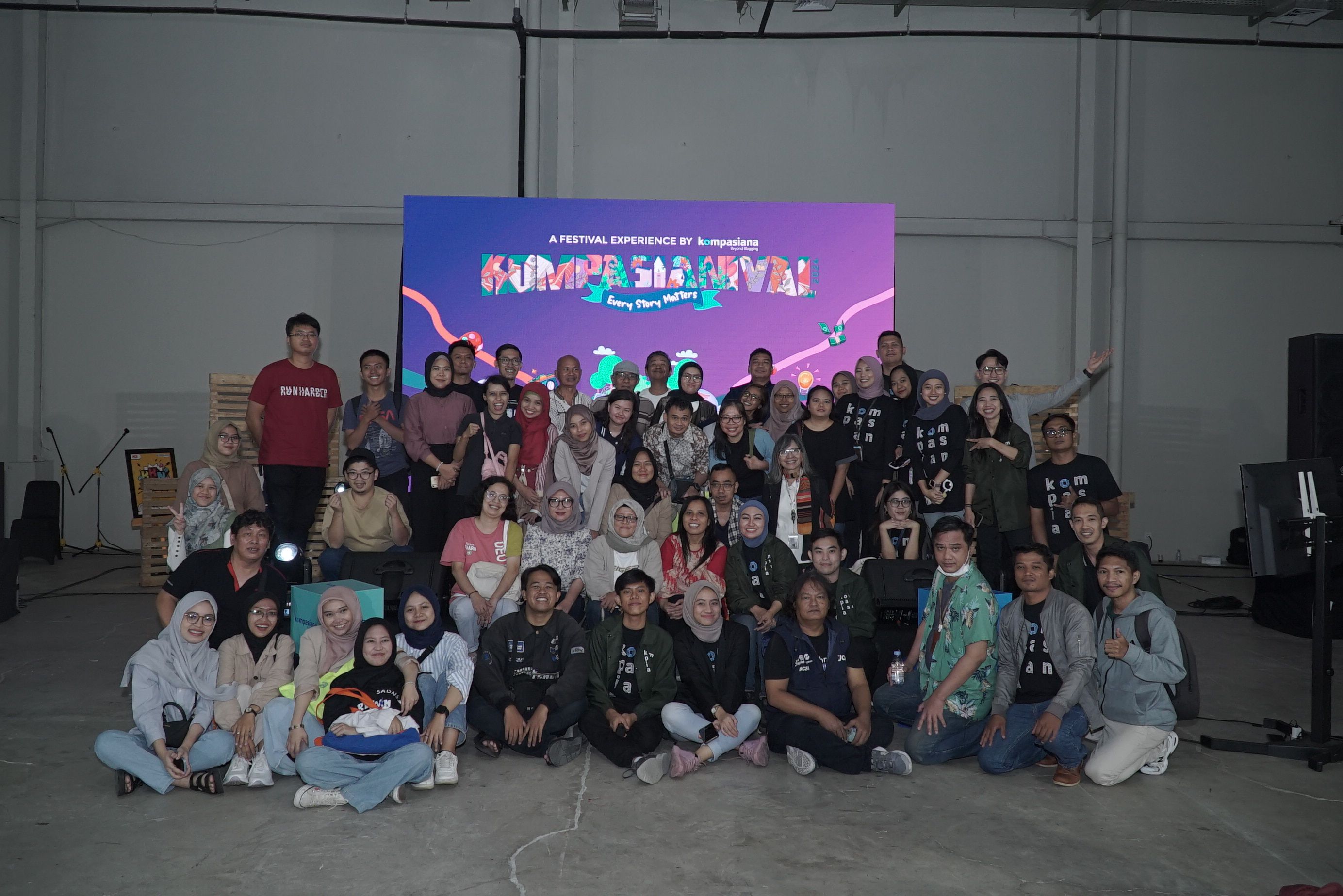 Acara temu penulis, kreator, dan blogger dengan masyarakat, Kompasiana kembali gelar festival tahunan Kompasianival 2024.