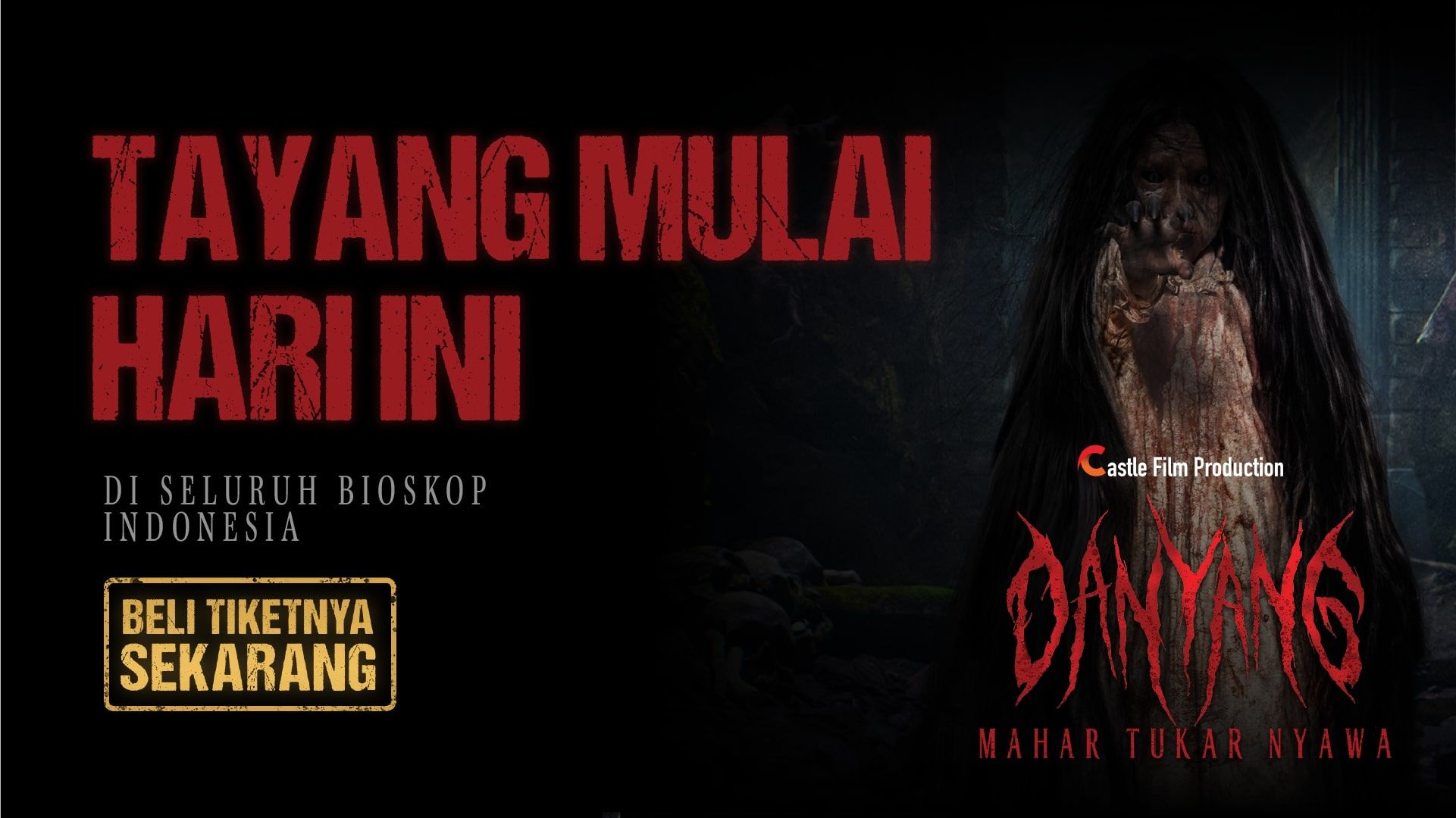Usung kisah horor yang menggabungkan drama dan teror hantu pesugihan, ini sinopsis film Danyang: Mahar Tukar Nyawa!