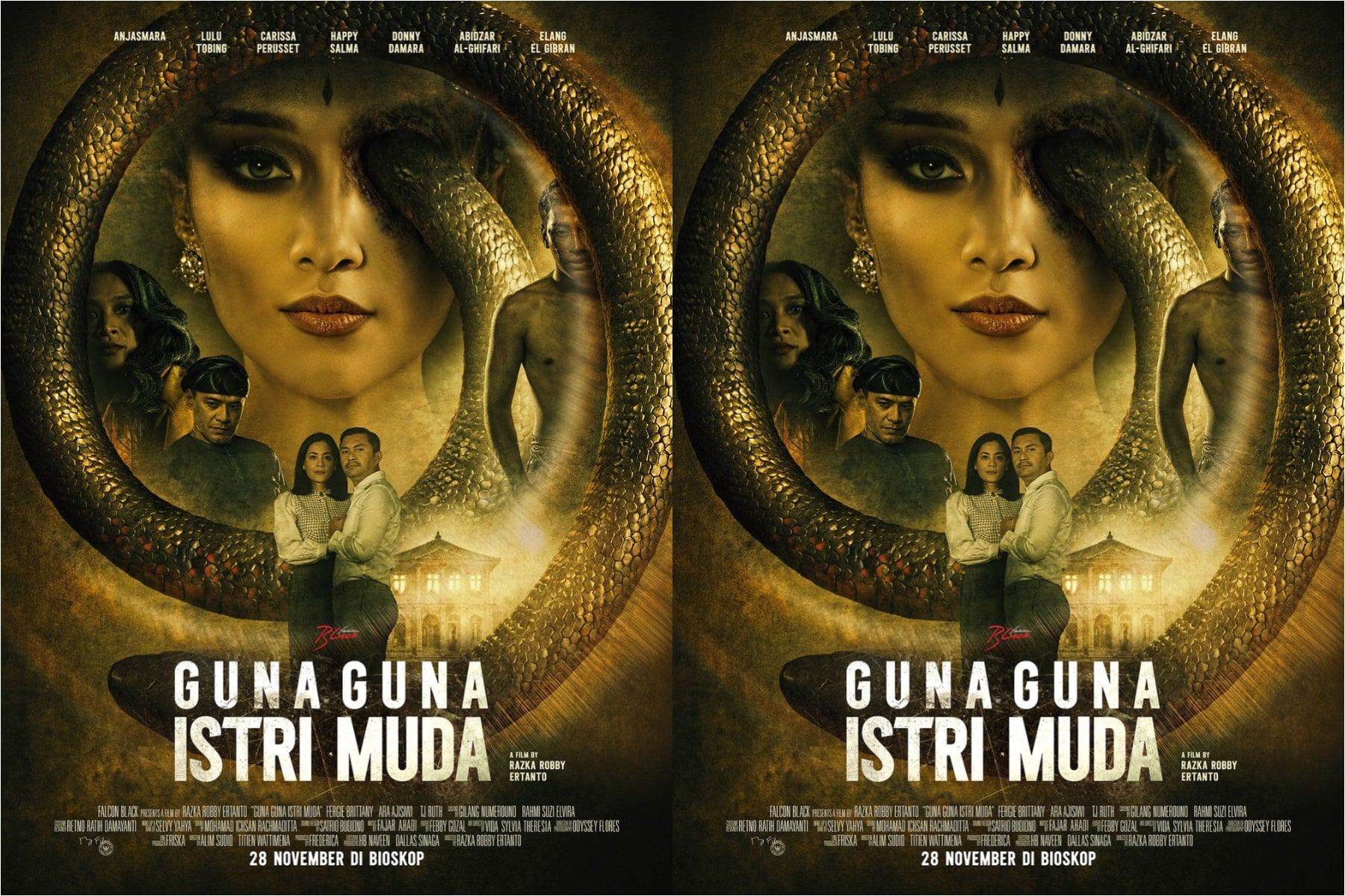 Sinopsis film Guna-Guna Istri Muda, genre baru perselingkuhan, cinta terlarang, istri kedua, yang berbalut dengan ilmu hitam.