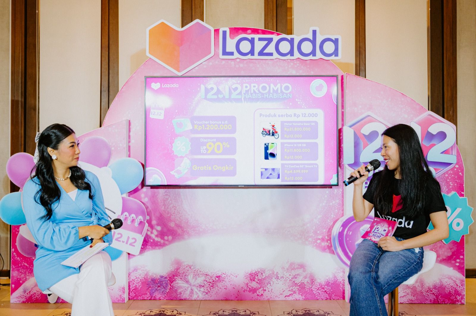 Lazada 12.12 hadirkan diskon hingga 90 persen! Ada 1.200 produk cuma Rp12 ribu, belanja seru mulai 9 Desember. 