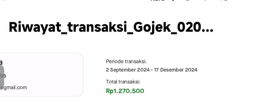 Cek total transaksi di Grab dan Gojek untuk ikutan tren Grab Wrapped dan Gojek Wrapped dengan cara berikut! 