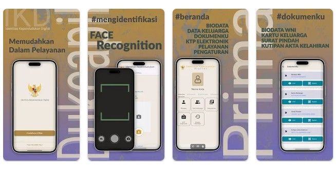 Identitas kependudukan digital dalam satu aplikasi termasuk KTP dan KK. Begini cara membuat akun di aplikasi IKD!