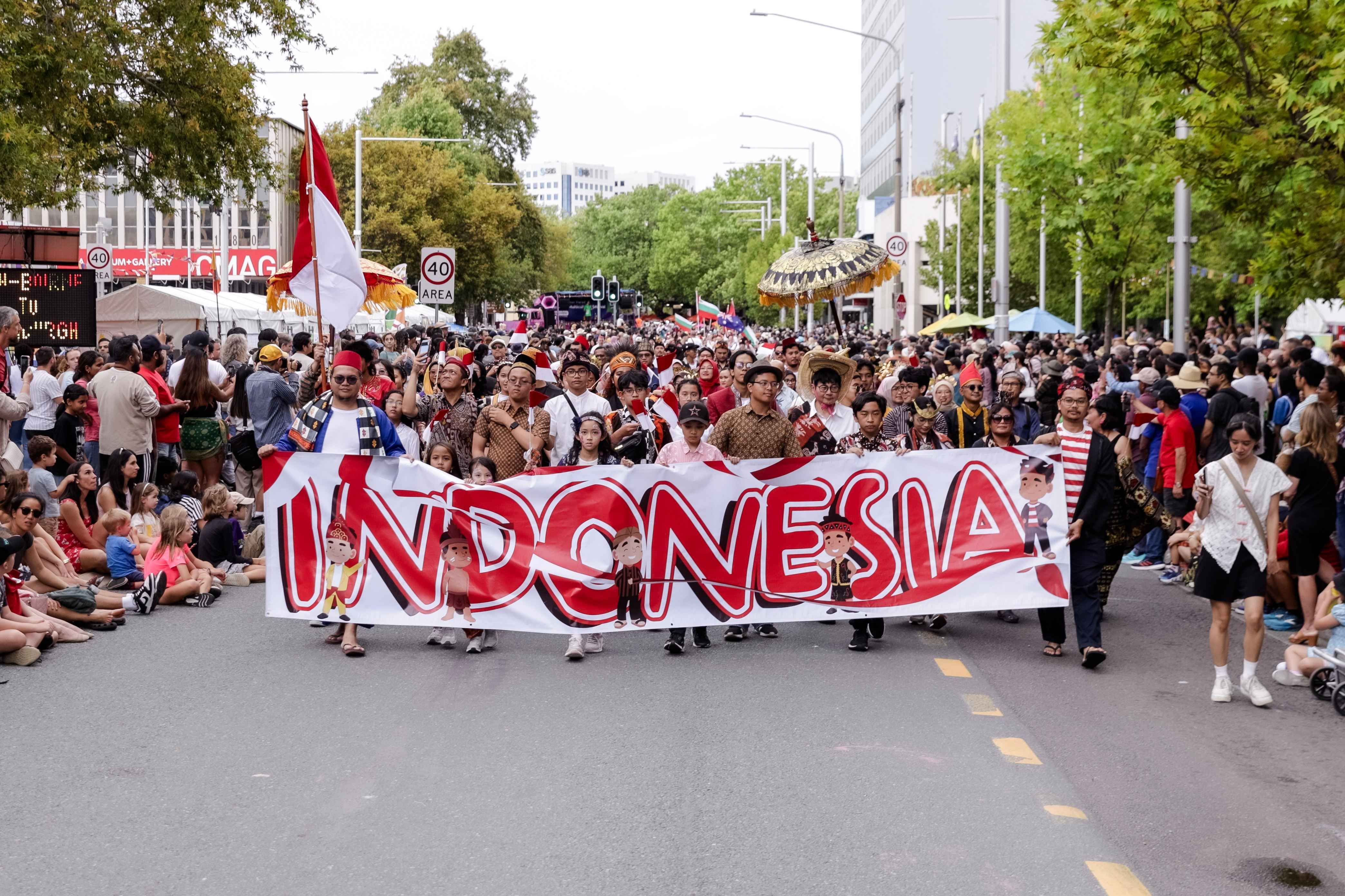 Indonesia ikut serta di National Multicultural Festival (NMF) di Canberra, Australia. Intip penampilan yang memukau!