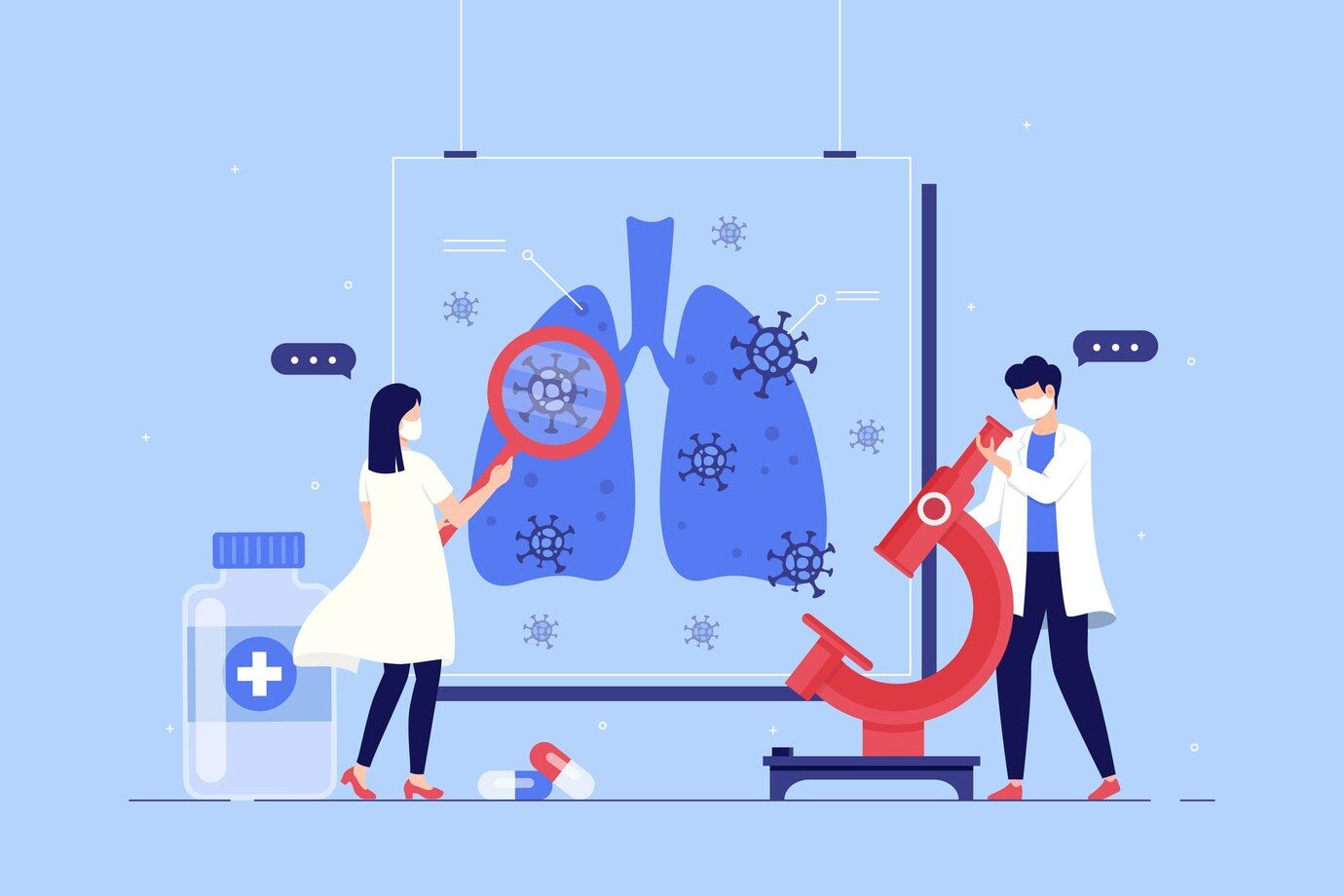 Pneumonia bisa disebabkan karena virus dan bakteri, kenali gejalanya untuk membedakan keduanya. Seperti apa?