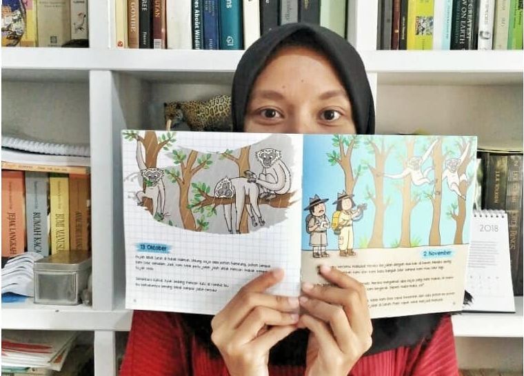Terima penghargaan internasional atas pelestarian Owa Jawa, begini peran Rahayu Oktaviani sebagai primatolog.