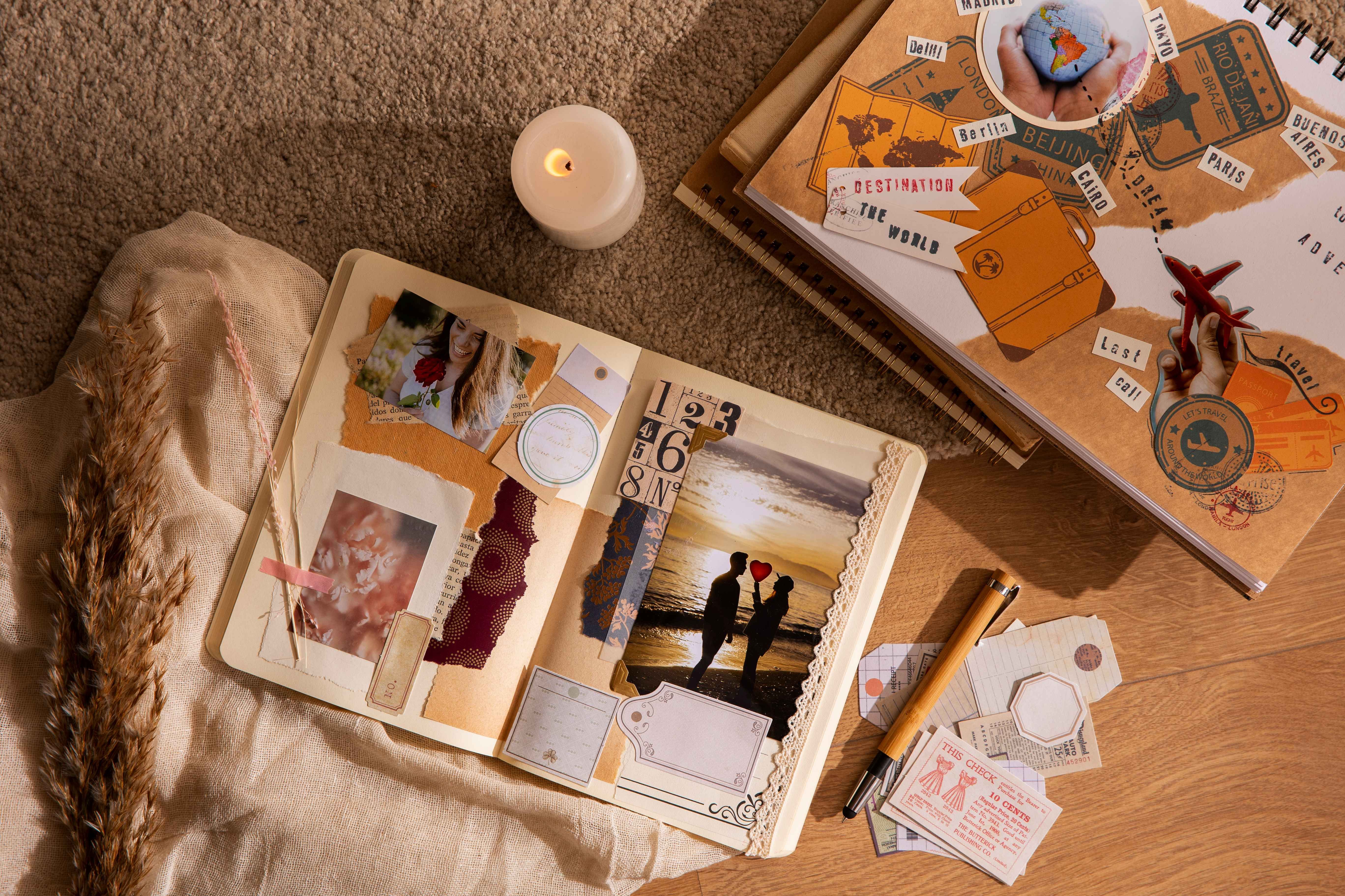 Kenali tren seni analog zine dan scrapbook yang jadi ruang healing & ekspresi baru bagi perempuan Gen Z.