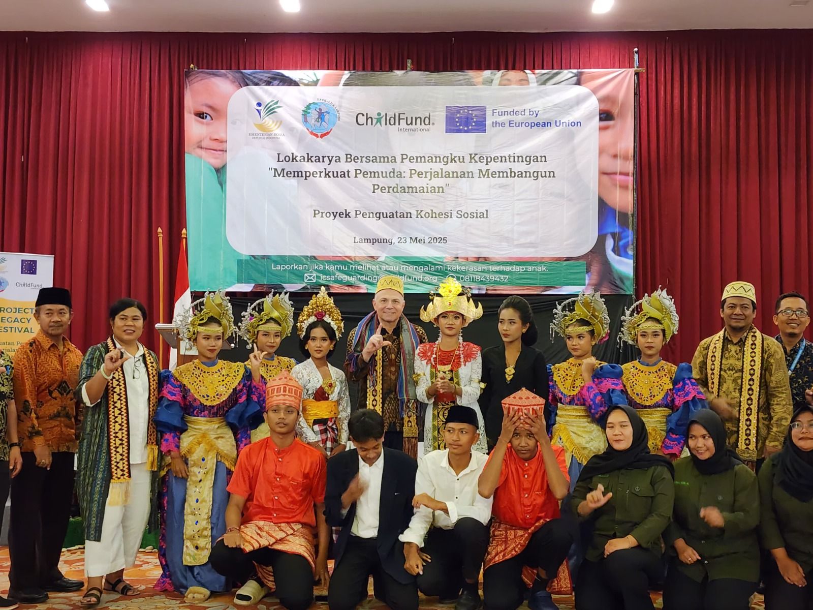 Social Cohesion Strengthening Project (SSCP) rampung, proyek 30 bulan ini perkuat peran pemuda dan budaya lokal dalam membangun perdamaian.