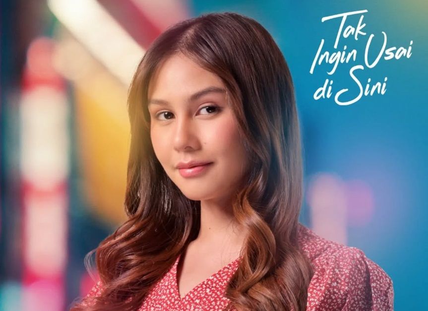 Vanesha Prescilla ungkap tantangan memerankan karakter perempuan Cream di film Tak Ingin Usai di Sini.