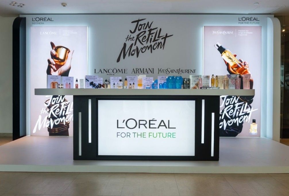Peringati World Refill Day, L'Oreal Indonesia menghadirkan solusi untuk produk kecantikan premium yang berkelanjutan. Apa itu?