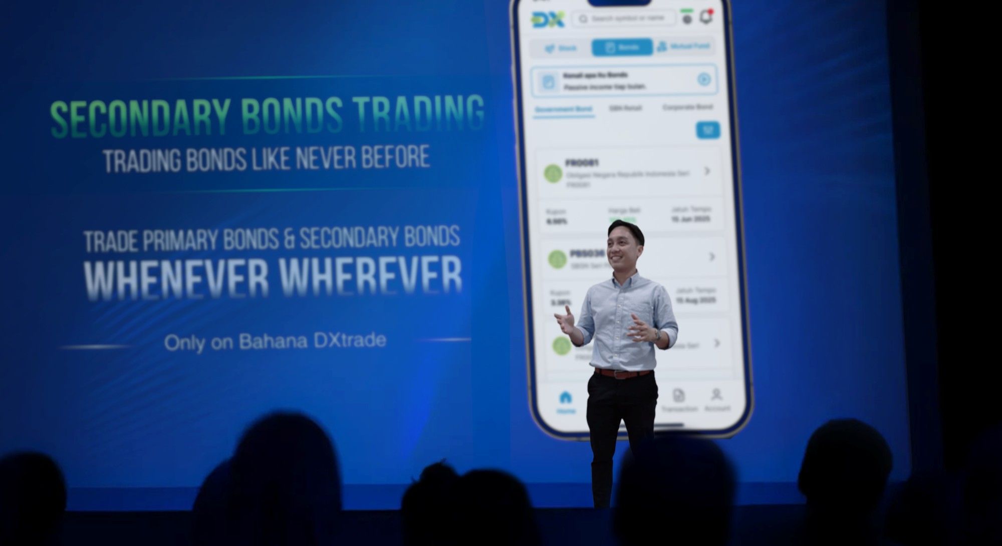 Peluncuran fitur Secondary Bonds Trading di aplikasi Bahana DXtrade.