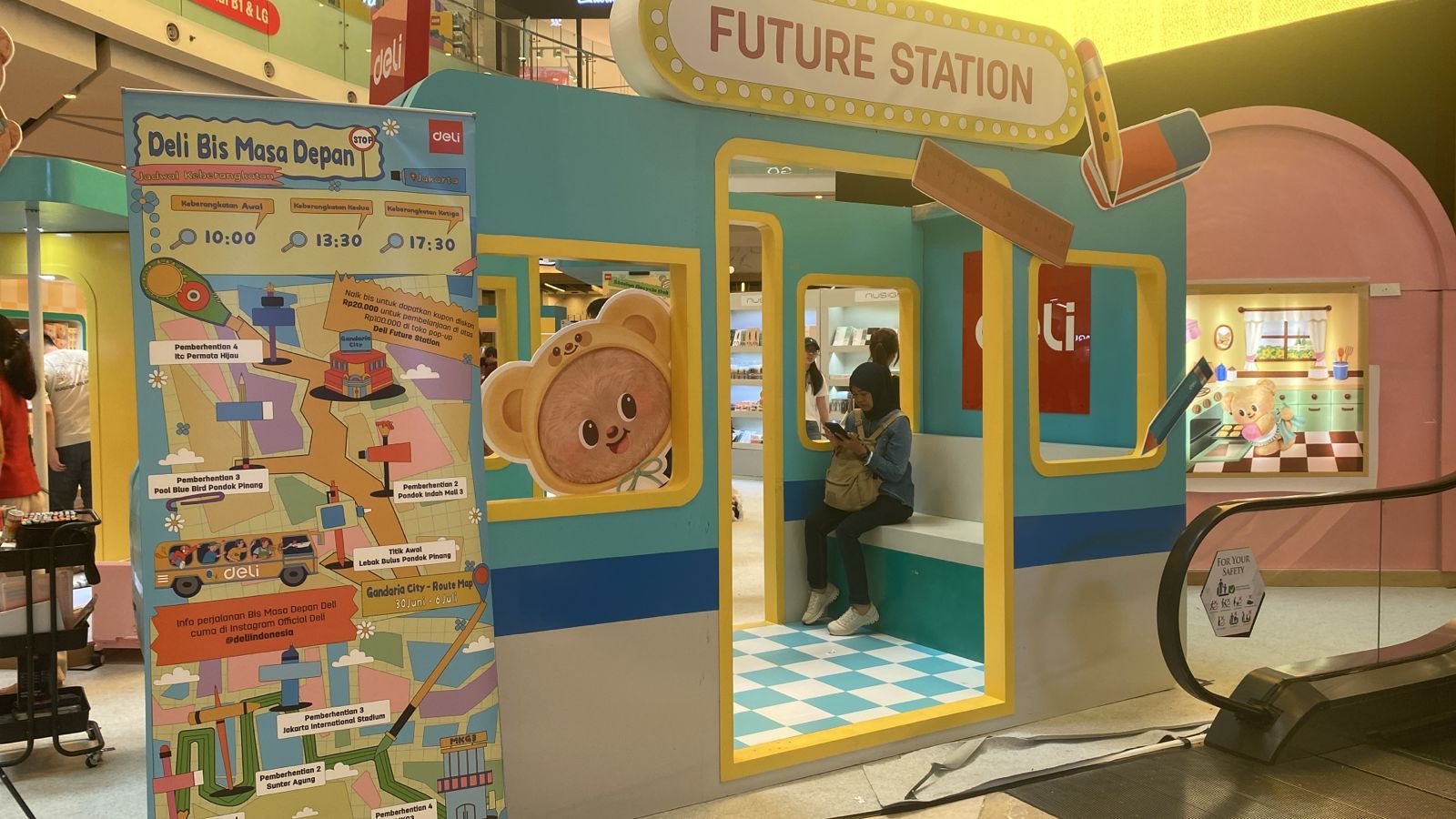 Menyambut tahun ajaran baru, ada Deli Future Station yang bisa Kawan Puan dan buah hati kunjungi. Simak penjelasannya!