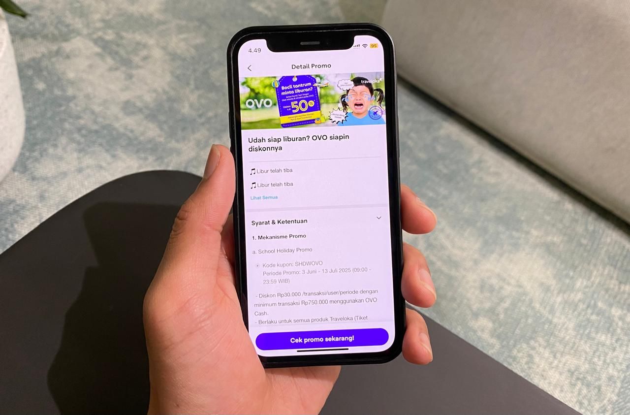 Program promo #WaktunyahOVOliday.