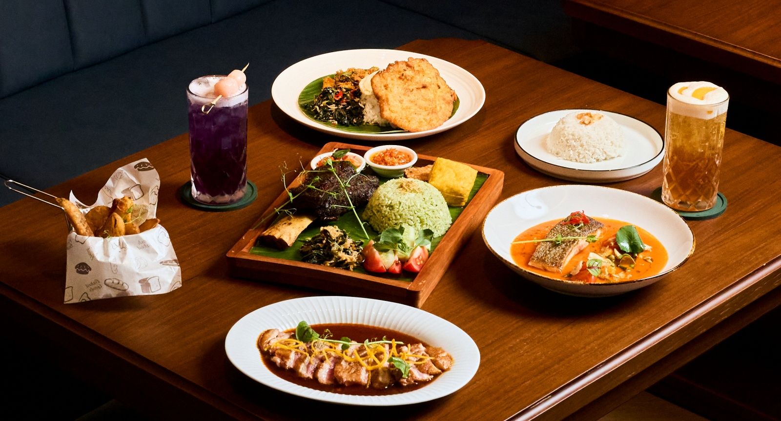Bistro dan bar yang terletak di pusat kota Jakarta bernama Aubree ini hadirkan comfort food internasional dengan suasana yang hangat.