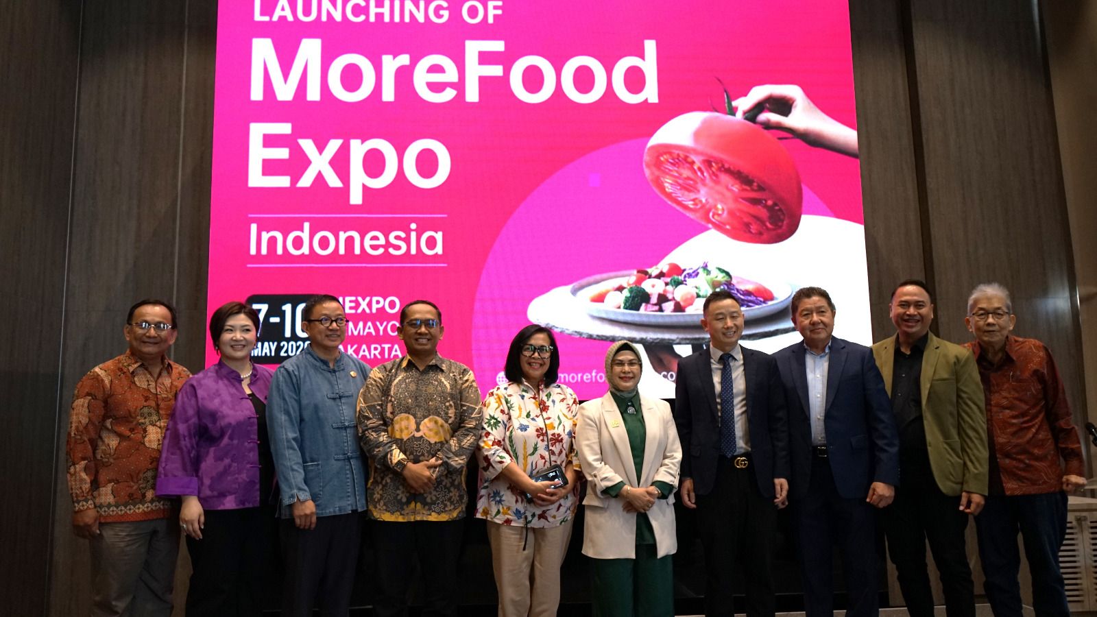 Peluncuran MoreFood Expo.