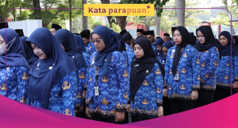 Perempuan berani memilih yang selama ini membuatnya takut tidak bisa mandiri. Keberdayaan setelah dilantik jadi ASN PPPK.