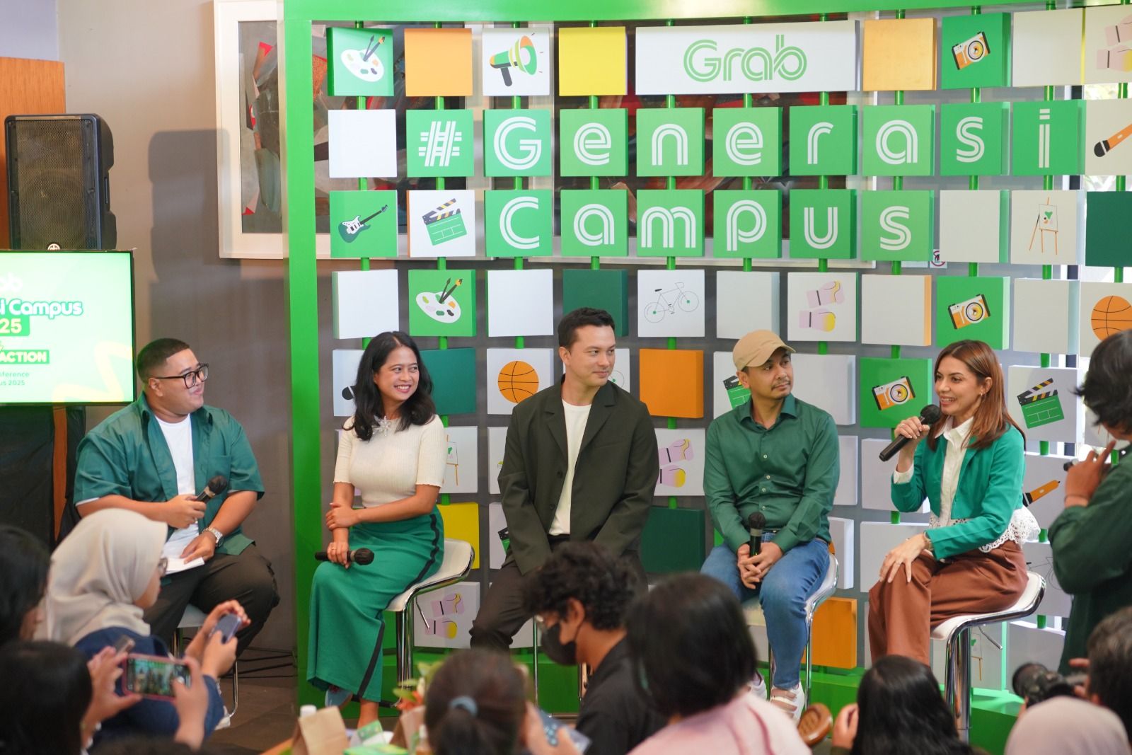 Grab kembali menggelar Generasi Campus Roadshow 2025 di enam kota besar seluruh Indonesia dengan menhadirkan tiga ikon inspiratif