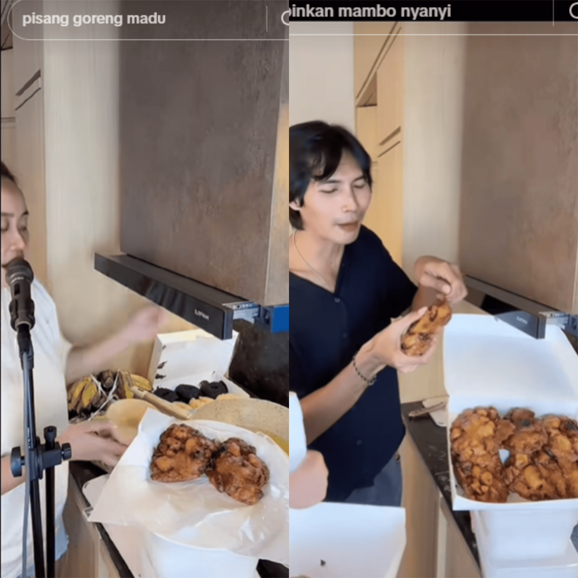Setelah donatnya viral, Pinkan Mambo kini jual pisang goreng madu dengan nama unik 