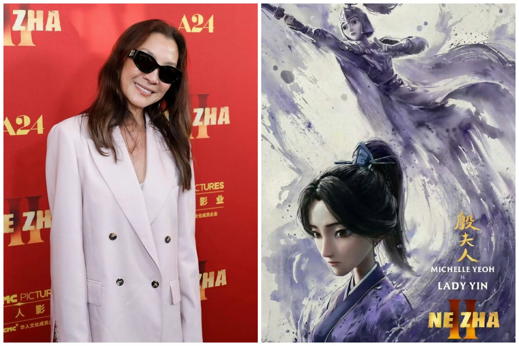 Jadi pengisi suara Lady Yin di Ne Zha 2, Michelle Yeoh bicara soal karakter perempuan dengan peran ibu, istri, dan pejuang.