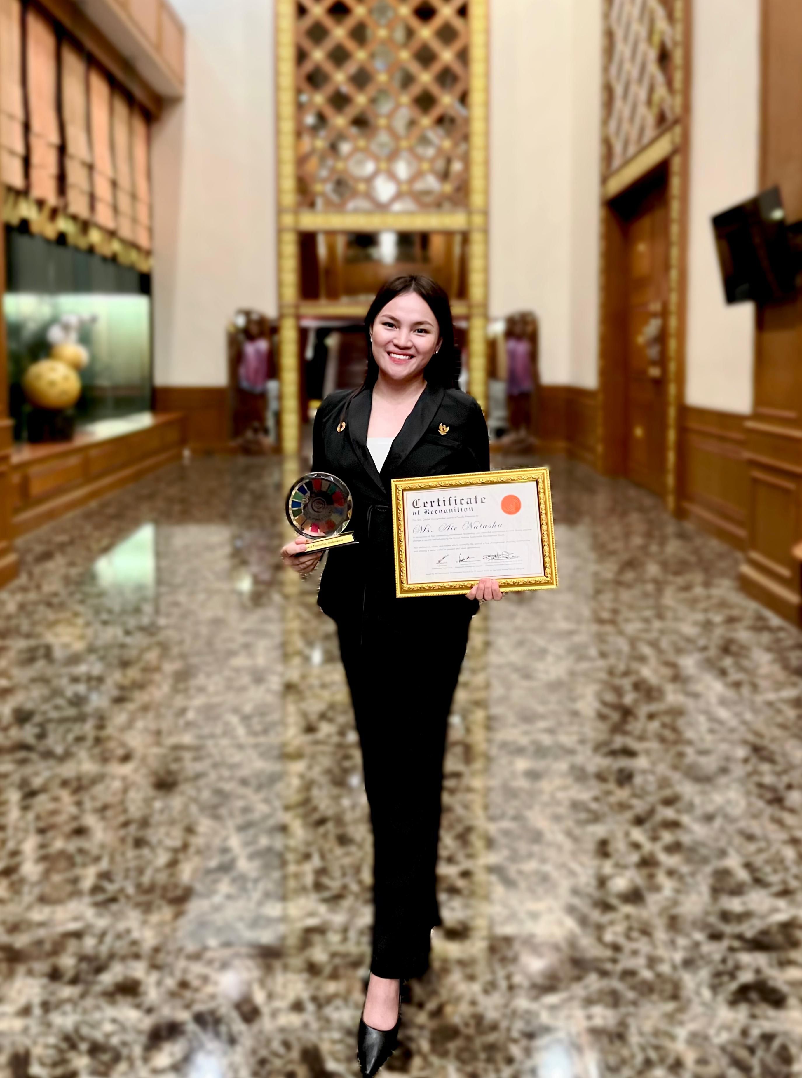 Aie Natasha, CEO Enable Project dan Koordinator Konsorsium Gerbangtara.