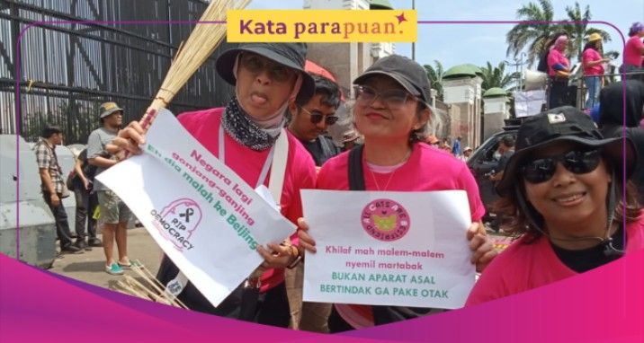 Suara perempuan hadir di demonstrasi, mengapa penting bagi demokrasi dan kesetaraan dalam aksi sosial?