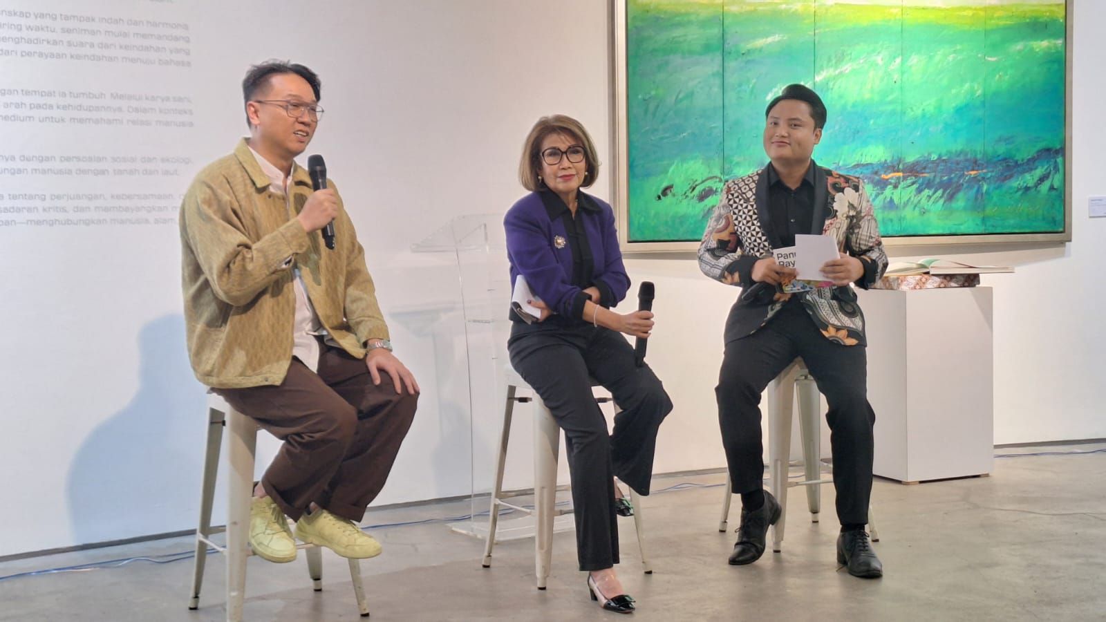 Pameran "Panen Raya: Membaca Ulang Lanskap dan Kehidupan.