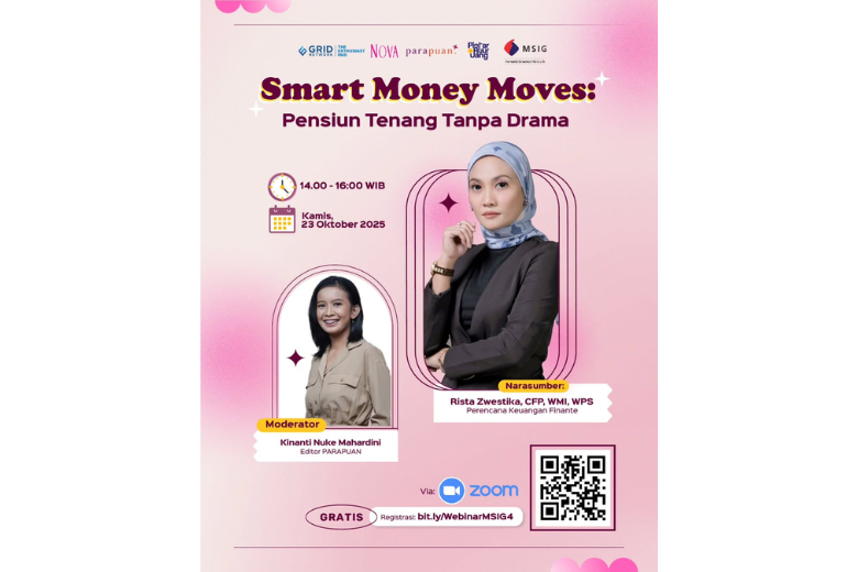 Webinar “Jurus Hemat Tanpa Sengsara, Ini Cara Mempersiapkan Masa Tua yang Bahagia”