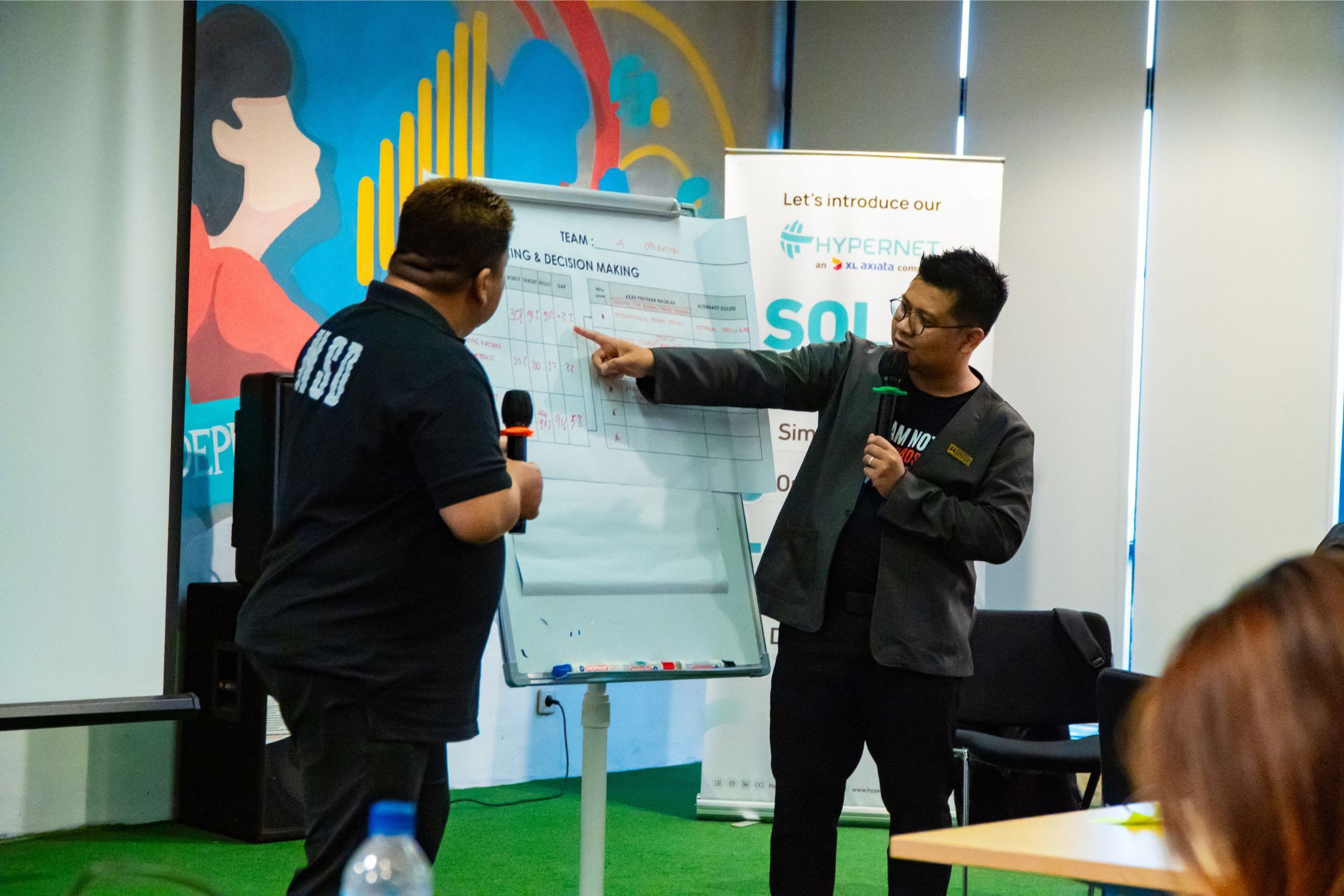 Sesi bersama trainer Dibimbing 