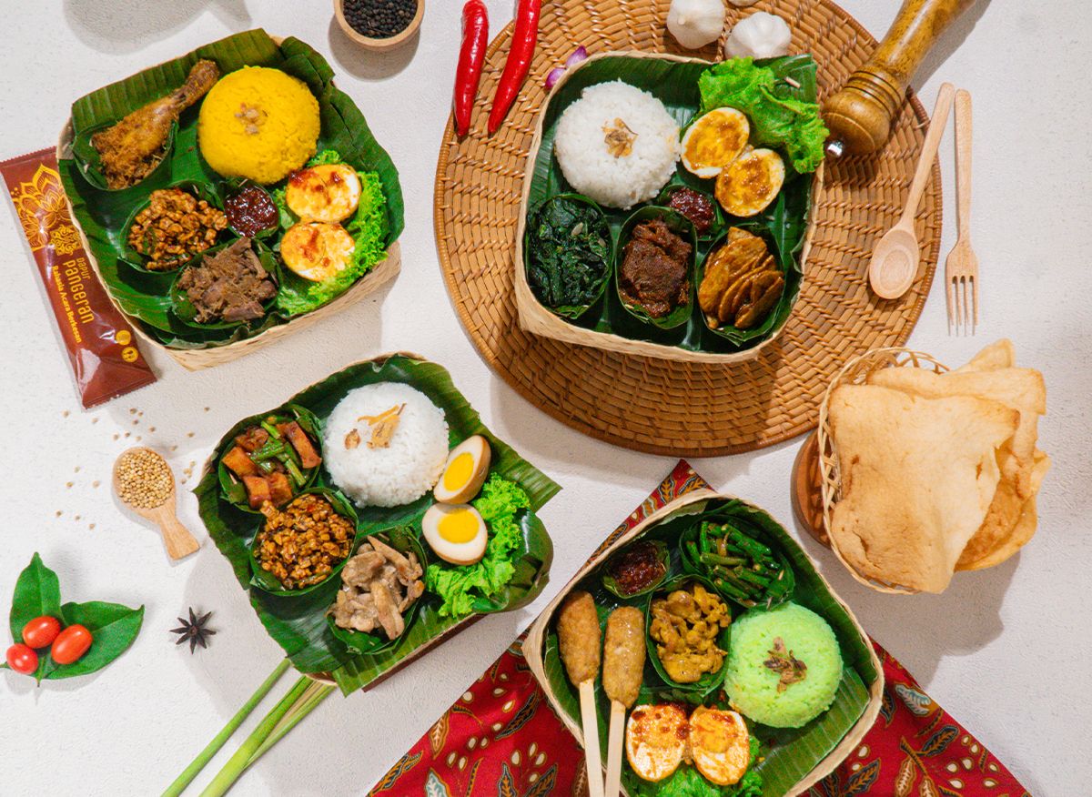 Katering makan sehari-hari.