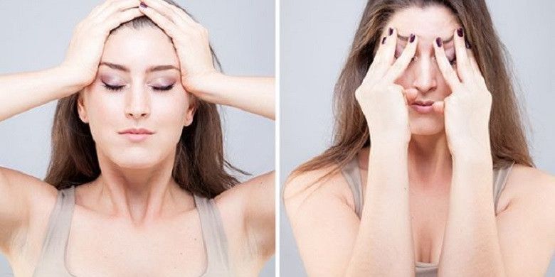 Yoga wajah bisa mengencangkan kulit kendor dan menghilangkan double chin. Bagiamana gerakan yoga wajah?