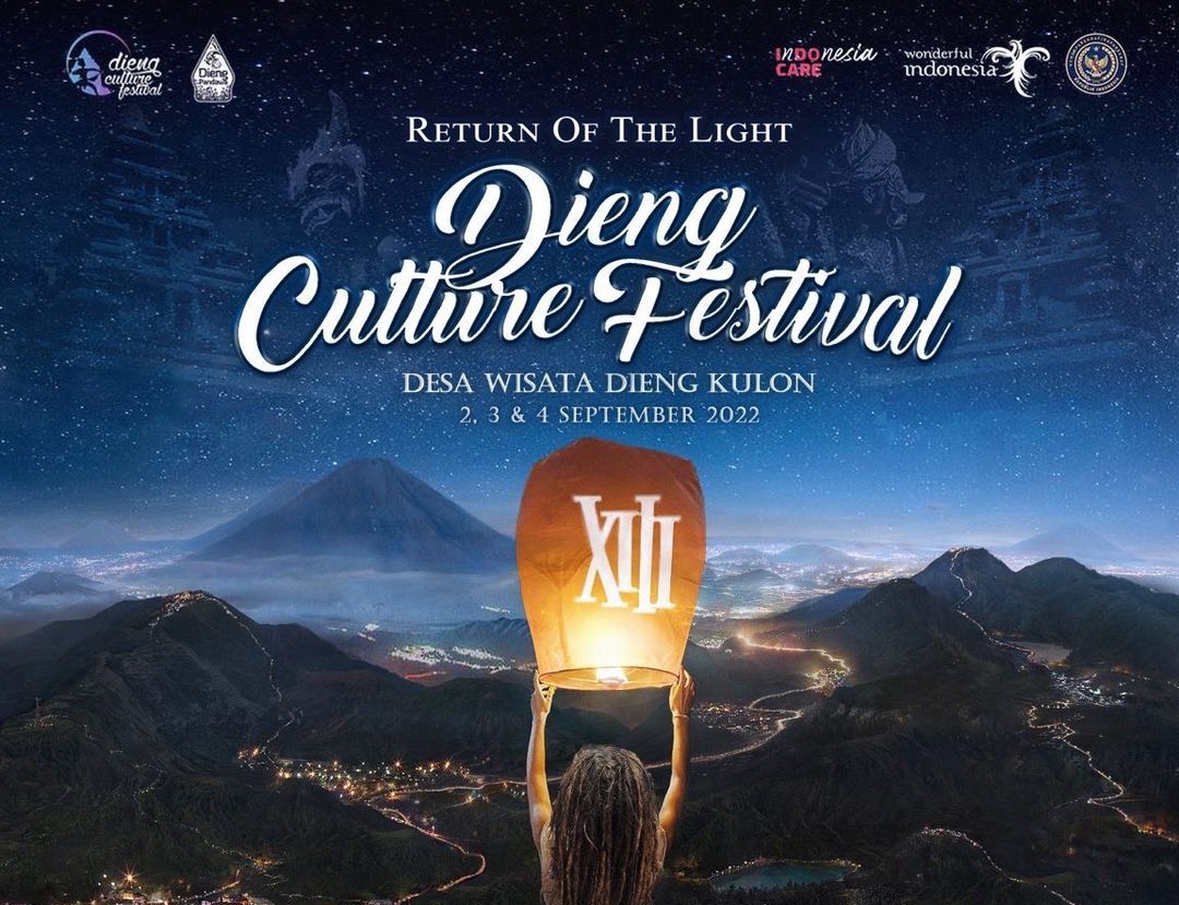 Kabar gembira, Dieng Culture Festival 2022 kembali digelar di Dataran Tinggi Dieng. Yuk, simak informasi jadwal, tiket, dan daftar acara.